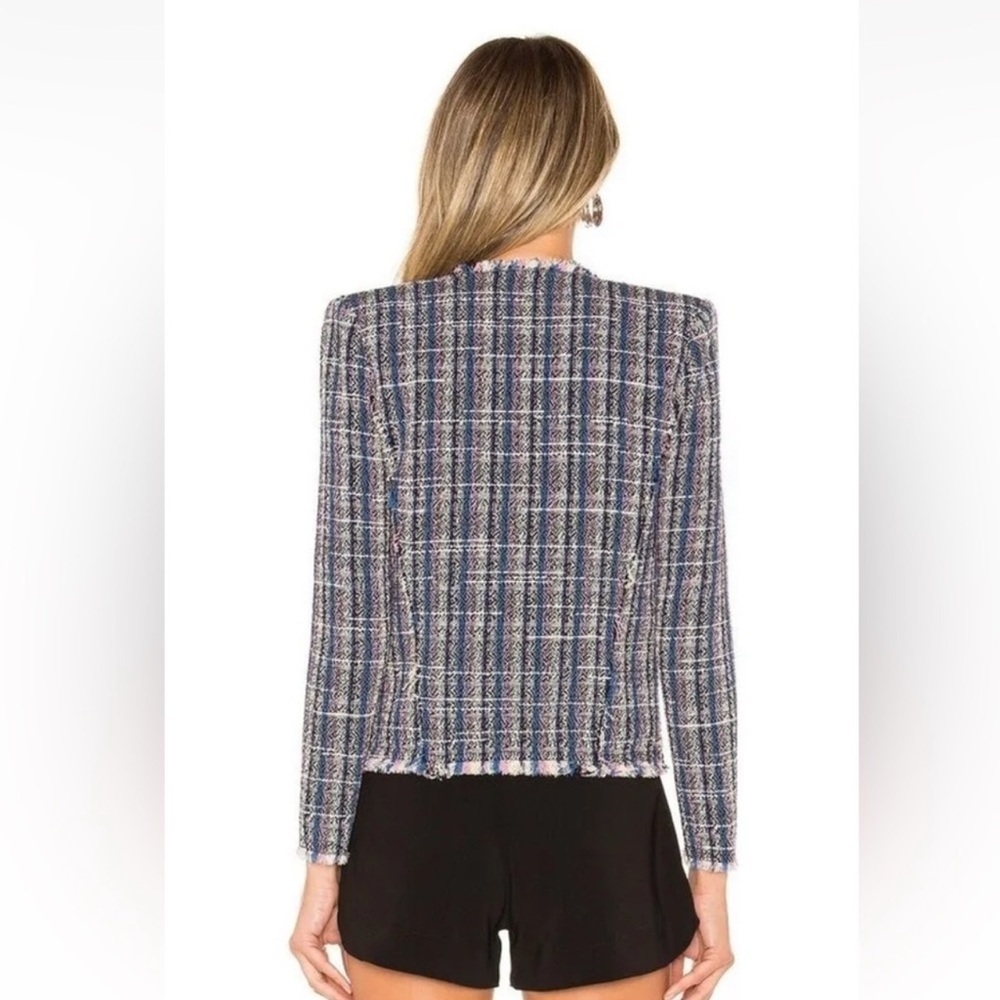 IRO "Frannie" Tweed Cropped Jacket - Size 36 (US Medium) - Picture 2 of 7